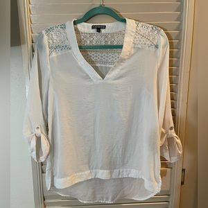 Express Sheer Lace Top